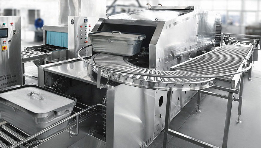 600机械手全自动米饭生产线 600机械手全自动米饭生产线