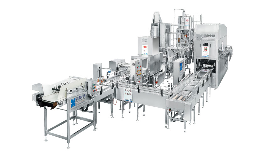 无人智能燃气米饭线