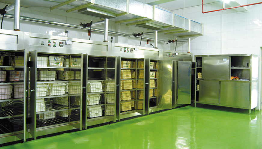 大型不锈钢消毒库