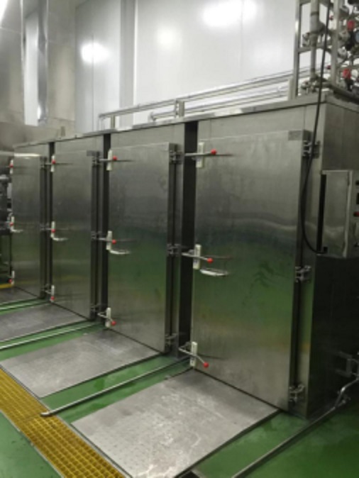 嘉荣SPAR配送中心的大型蒸汽型蒸箱 嘉荣SPAR配送中心的大型蒸汽型蒸箱